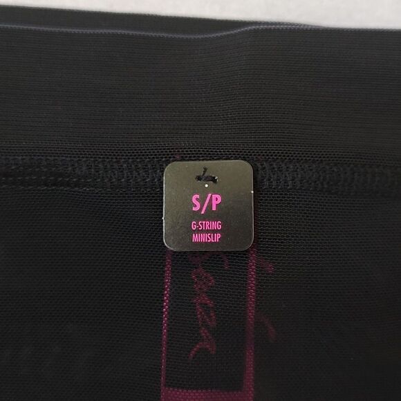 New With Tags La Senza Size Small High Waist Shaping Black‎ G-String - Picture 7 of 11